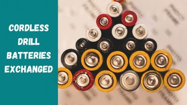 Are Cordless Drill Batteries Interchangeable? - Tools Tutor